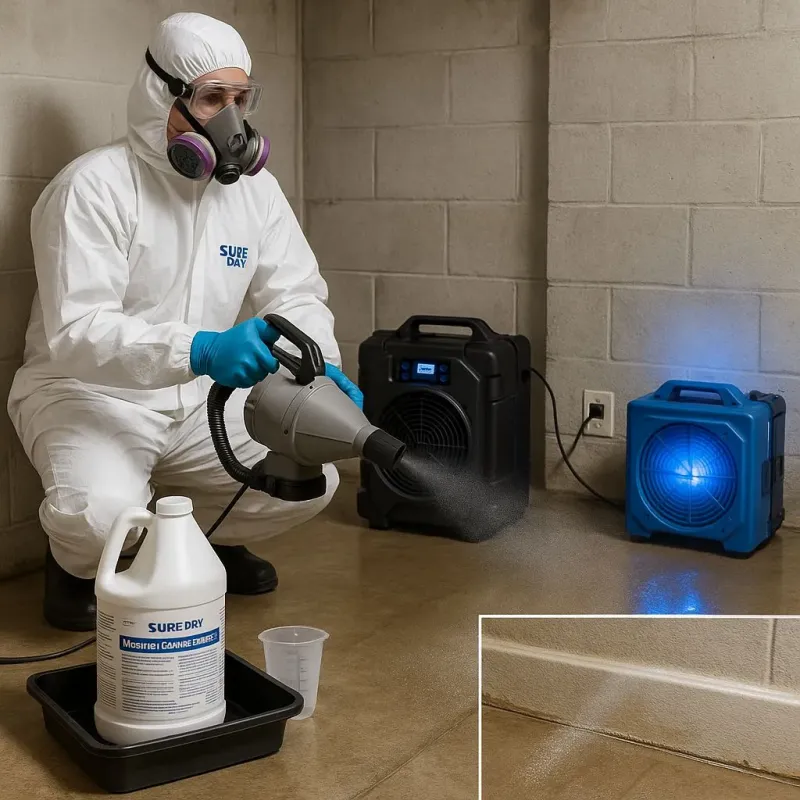 Sanitization and Odor Removal process in Hull, MA