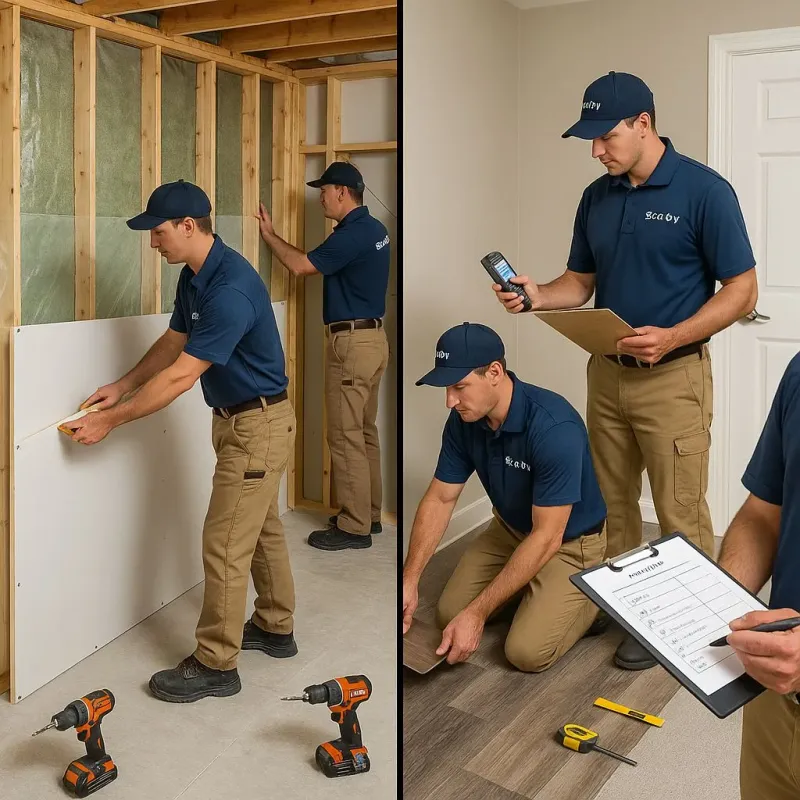 Repairs and Reconstruction process in Hull, MA